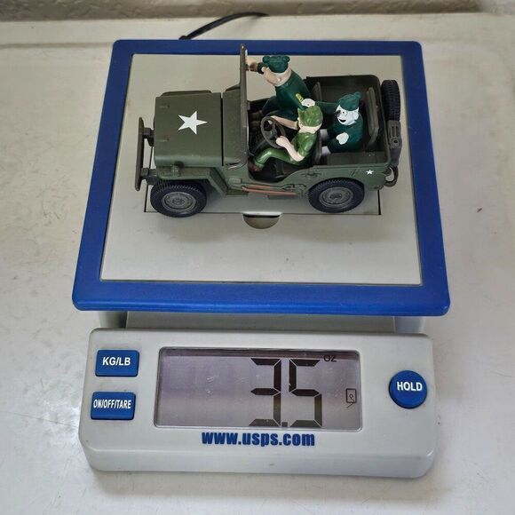 Beetle Bailey in Willy's Jeep Adventures‎ Gate Gateway 1:32 Scale Military Army - Picture 14 of 15